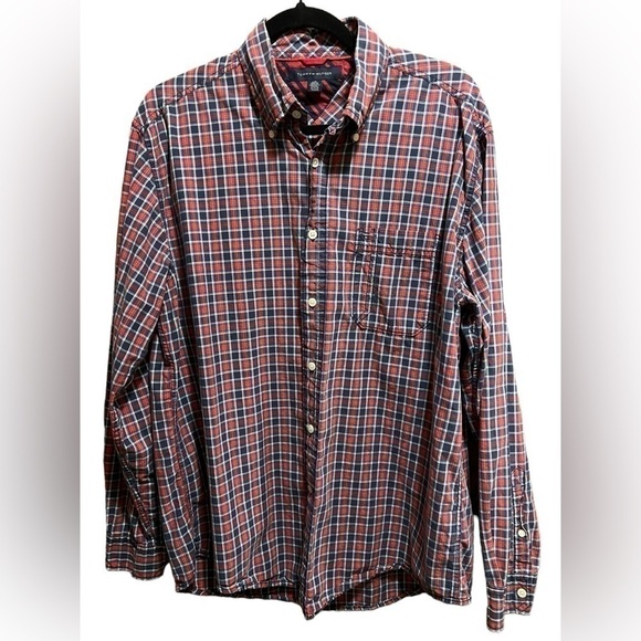 Tommy Hilfiger Other - Vintage 07’ Tommy Hilfiger long sleeve button down plaid plaid size size Large